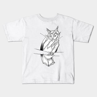 eagle owl Kids T-Shirt